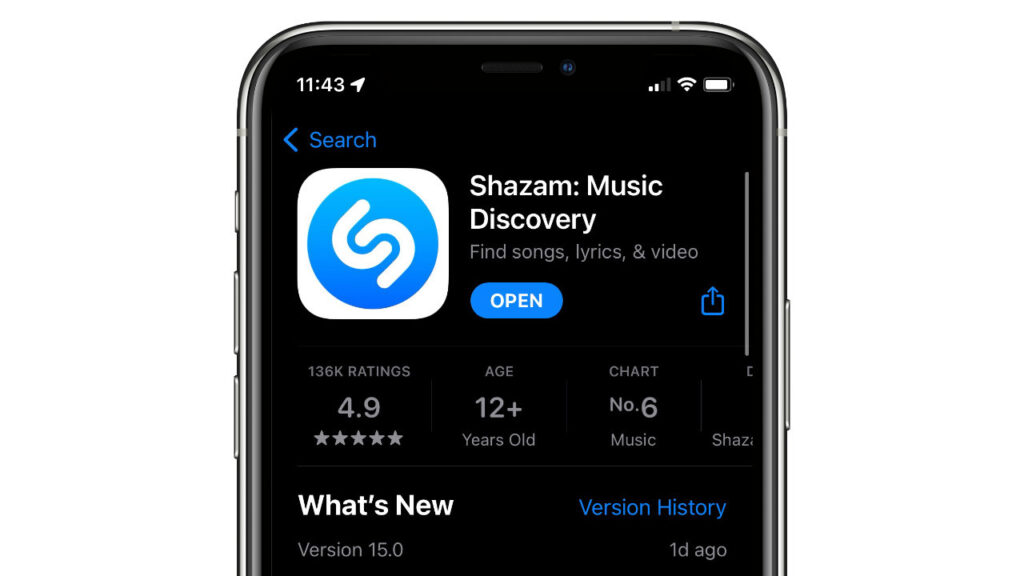 Shazam 15.0